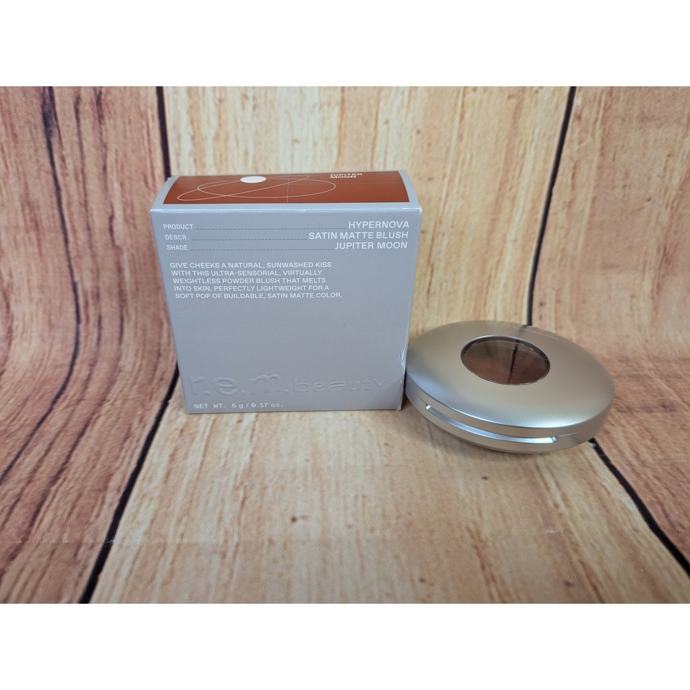 R.E.M. Beauty Hypernova Satin Matte Blush Jupiter Moon 5g - Picture 3 of 6